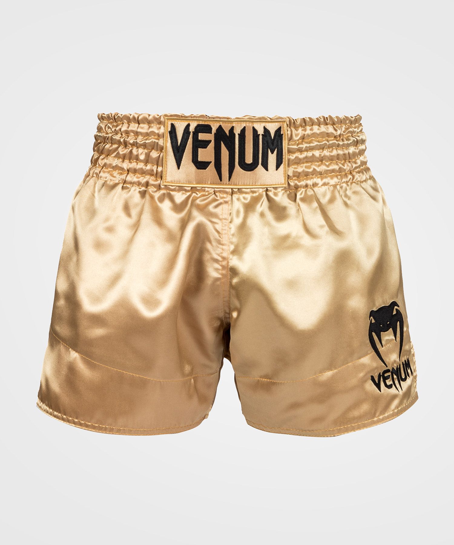 Venum Gold Mens Muay Thai Shorts Classic - Budo Online