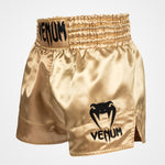 Venum Gold Mens Muay Thai Shorts Classic