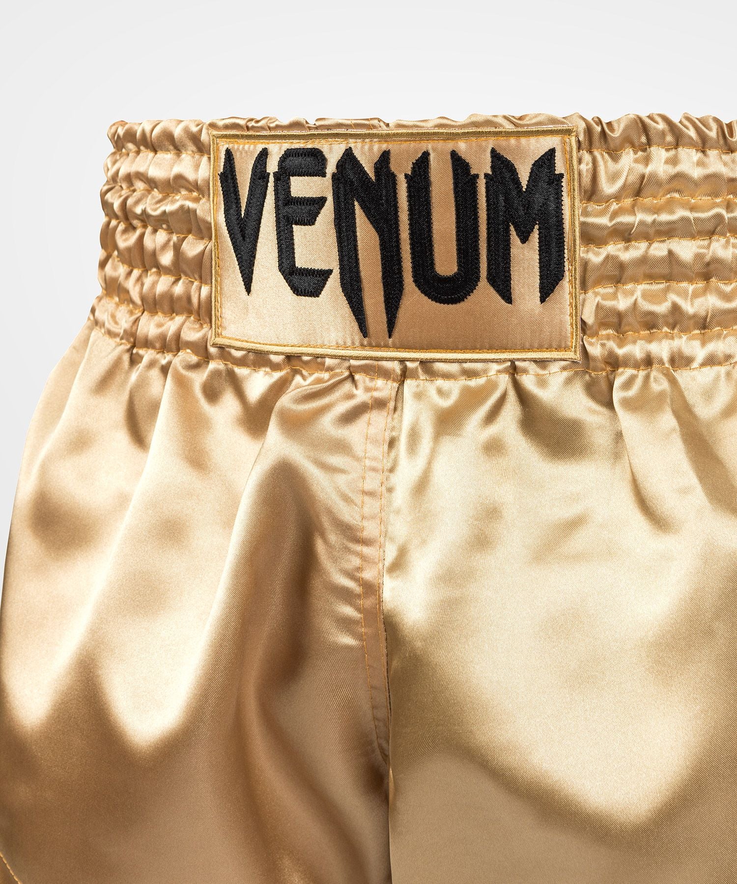Venum Gold Mens Muay Thai Shorts Classic