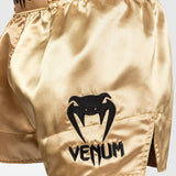 Venum Gold Mens Muay Thai Shorts Classic