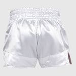 Venum White Mens Muay Thai Shorts Classic