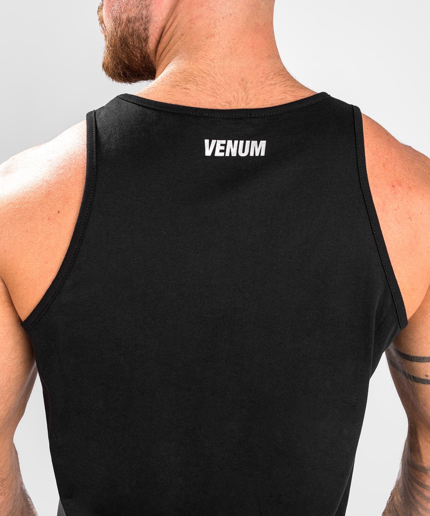 Venum Essential Training Tank Top Vest - Black - Budo Online