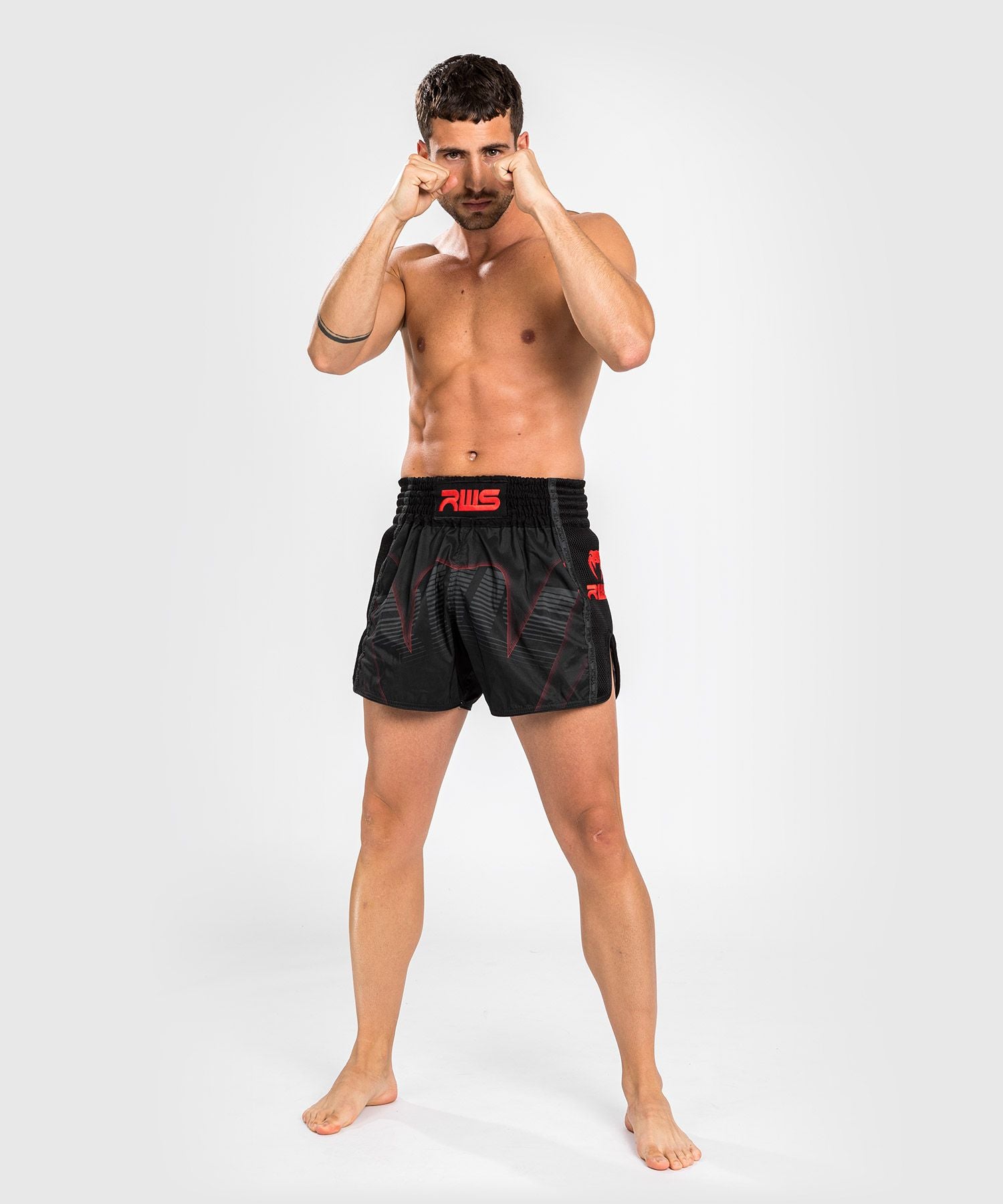 RWS X Venum Muay Thai Shorts - Black - Budo Online
