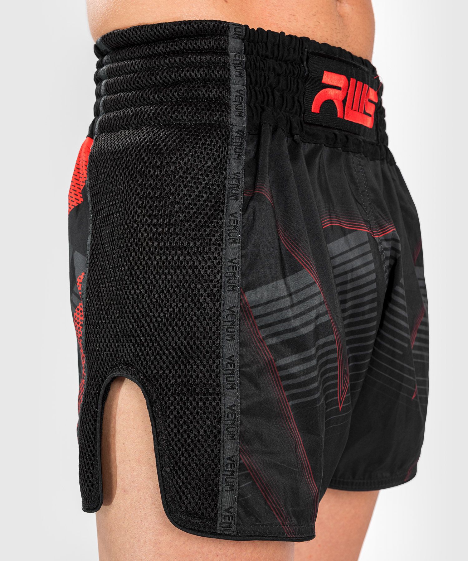 RWS X Venum Muay Thai Shorts - Black - Budo Online